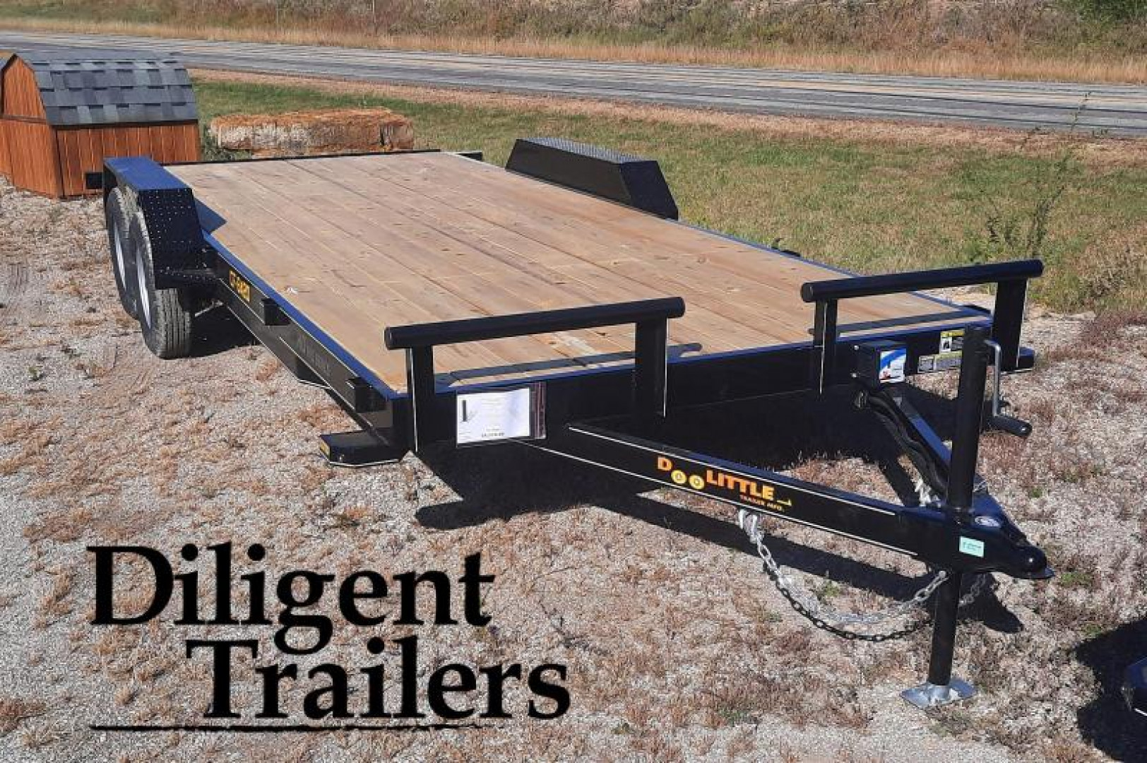 New 2022 Doolittle Trailer 84" x20' Tandem Axle 7K Car Hauler Trailer