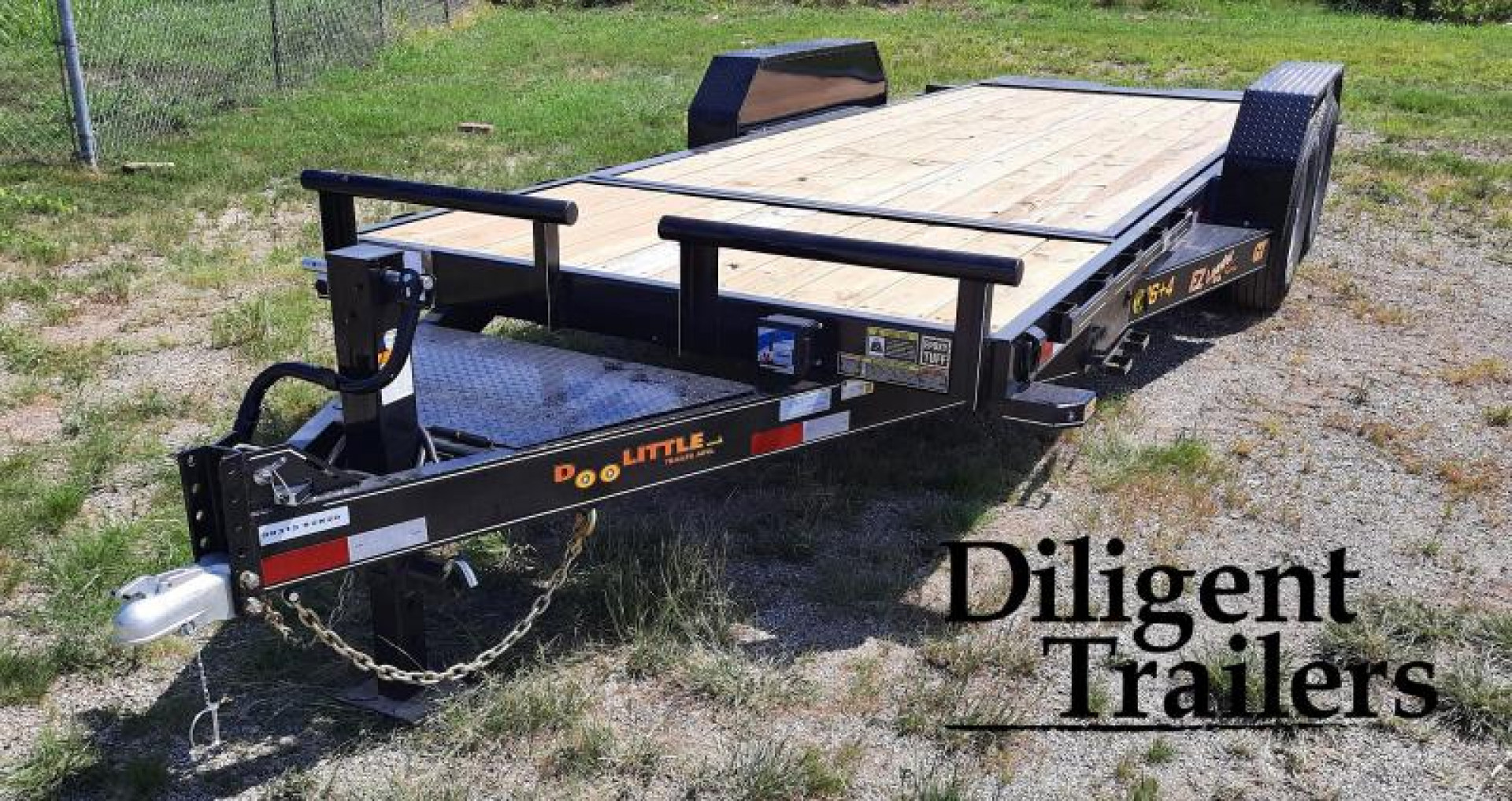 New 2022 Doolittle Trailer Mfg 82"x20' Tandem Axle 14K EZ Loader GT Equipment Trailer