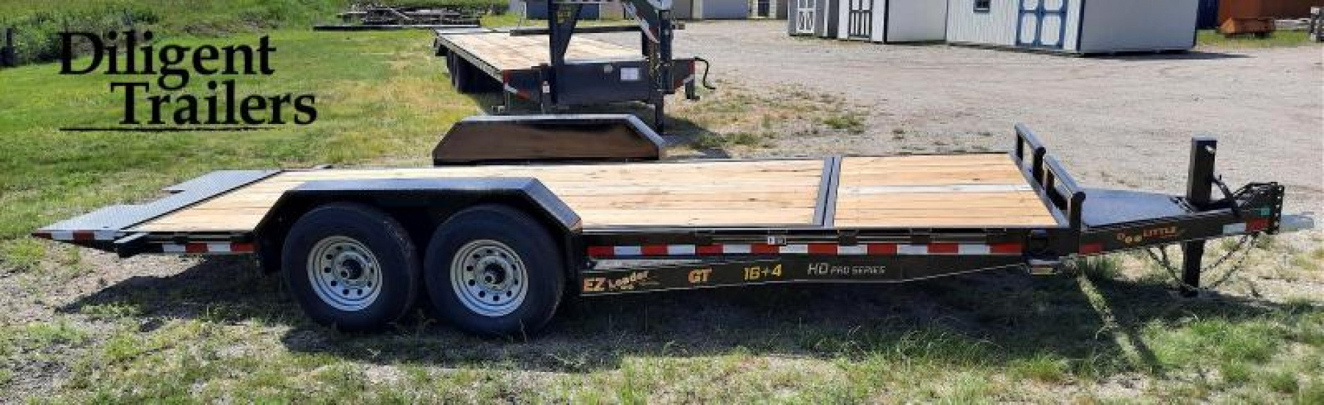 New 2022 Doolittle Trailer Mfg 82"x20' Tandem Axle 14K EZ Loader GT Equipment Trailer