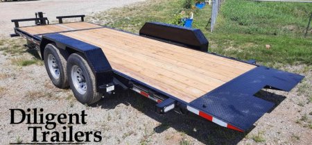 New 2022 Doolittle Trailer Mfg 82"x20' Tandem Axle 14K EZ Loader GT Equipment Trailer