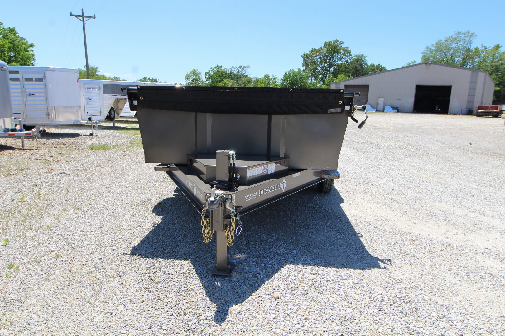 New 2025 Diamond T 8314DMO140 Dump Trailer