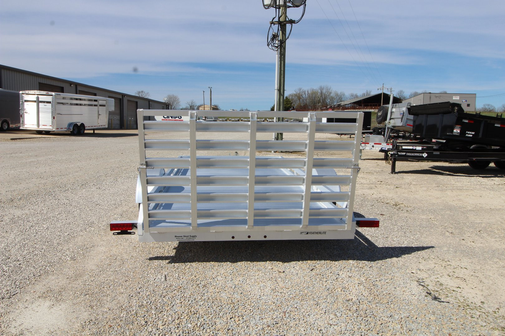 New 2025 Featherlite Trailers 1693-SA14 Utility Trailer