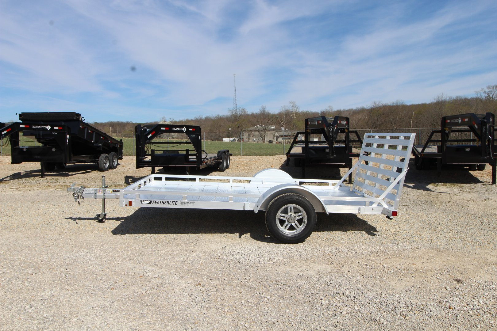 New 2025 Featherlite Trailers 1693-0012 Utility Trailer