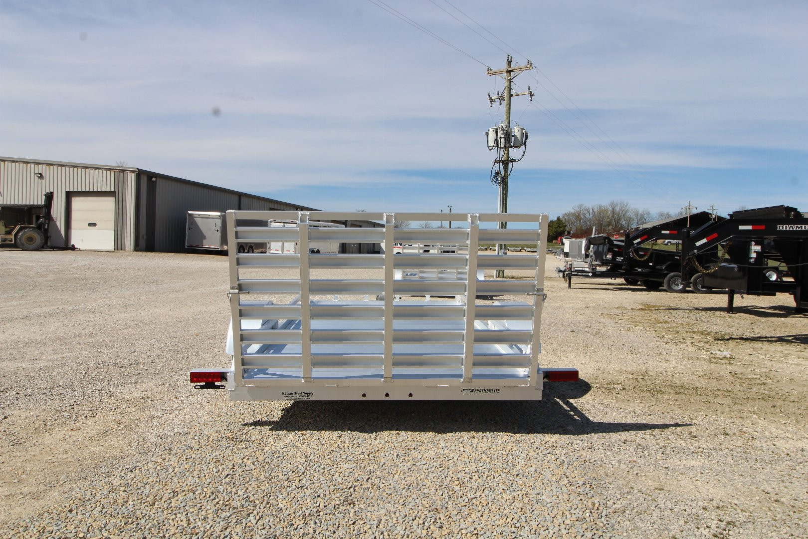 New 2025 Featherlite Trailers 1693-0012 Utility Trailer