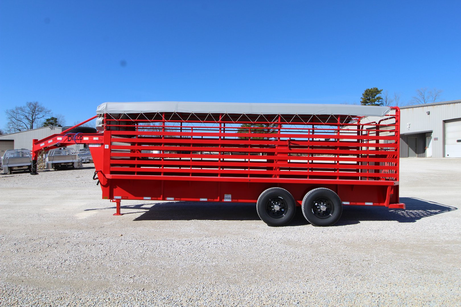 New 2025 Delco Trailers B820 Stock / Stock Combo Trailer