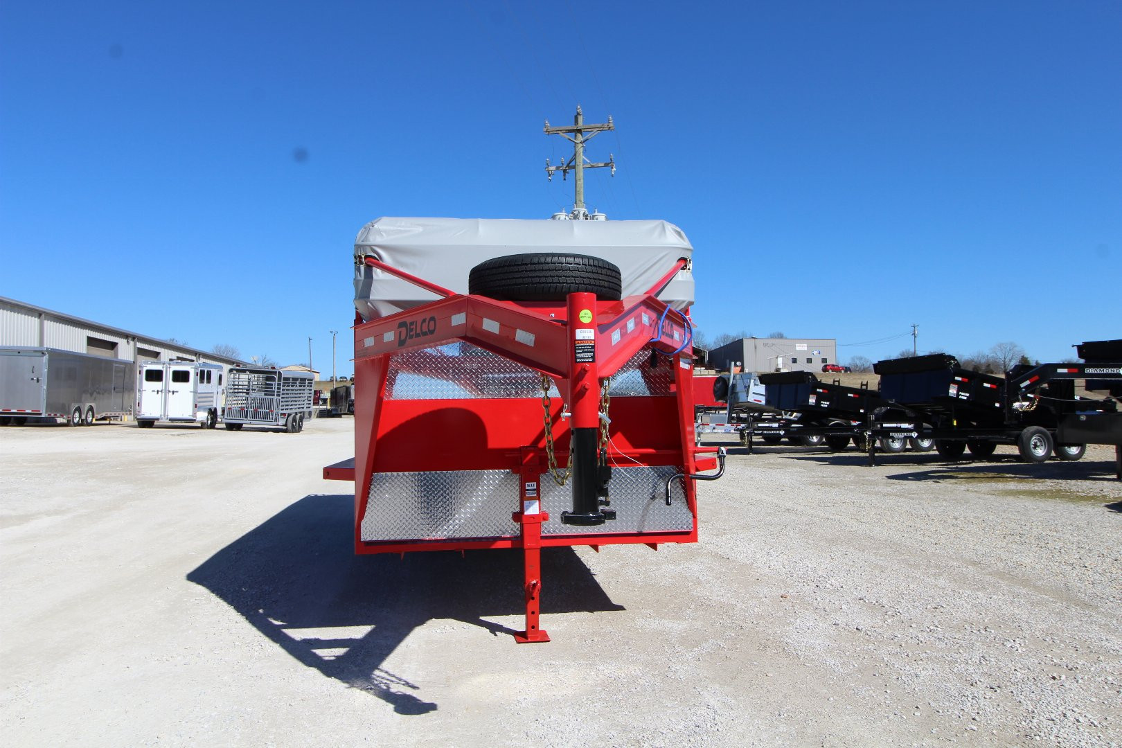 New 2025 Delco Trailers B820 Stock / Stock Combo Trailer