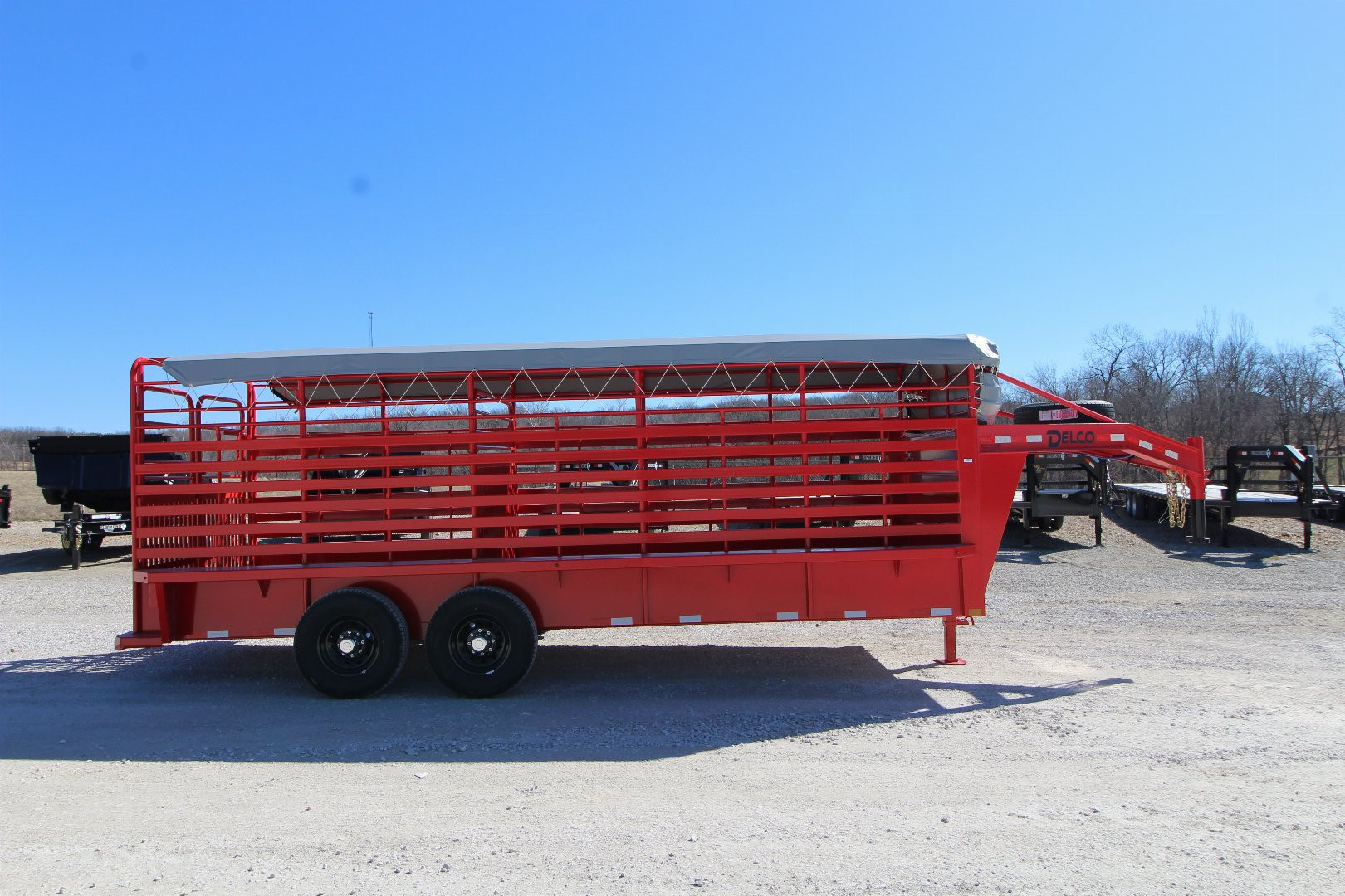 New 2025 Delco Trailers B820 Stock / Stock Combo Trailer