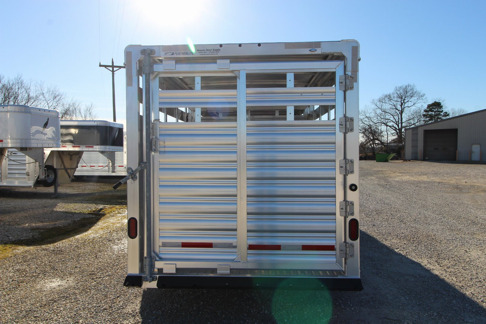 New 2025 Featherlite Trailers 8117-6724 Stock / Stock Combo Trailer