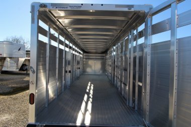 New 2025 Featherlite Trailers 8117-6724 Stock / Stock Combo Trailer