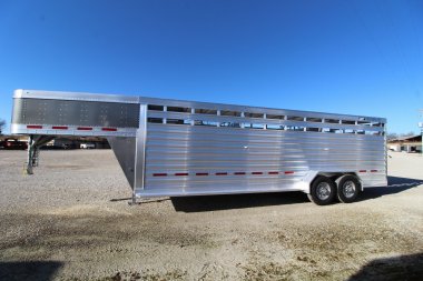 New 2025 Featherlite Trailers 8117-6724 Stock / Stock Combo Trailer