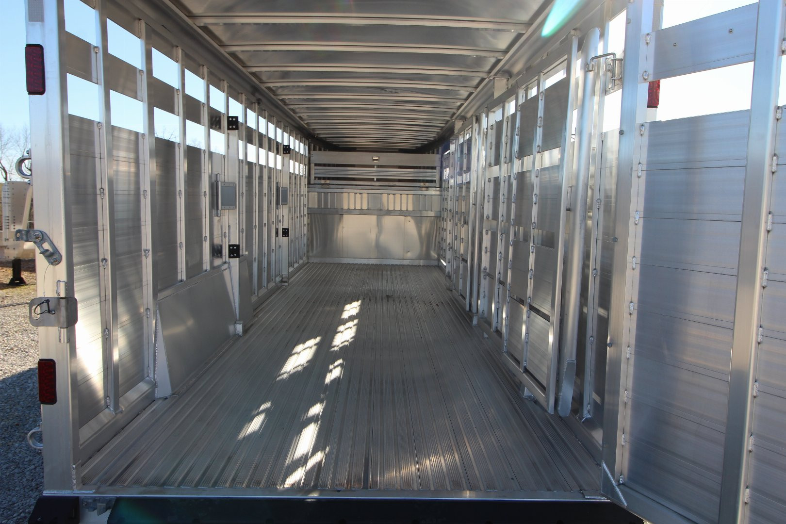 New 2025 Featherlite Trailers 8127-7024 Stock / Stock Combo Trailer