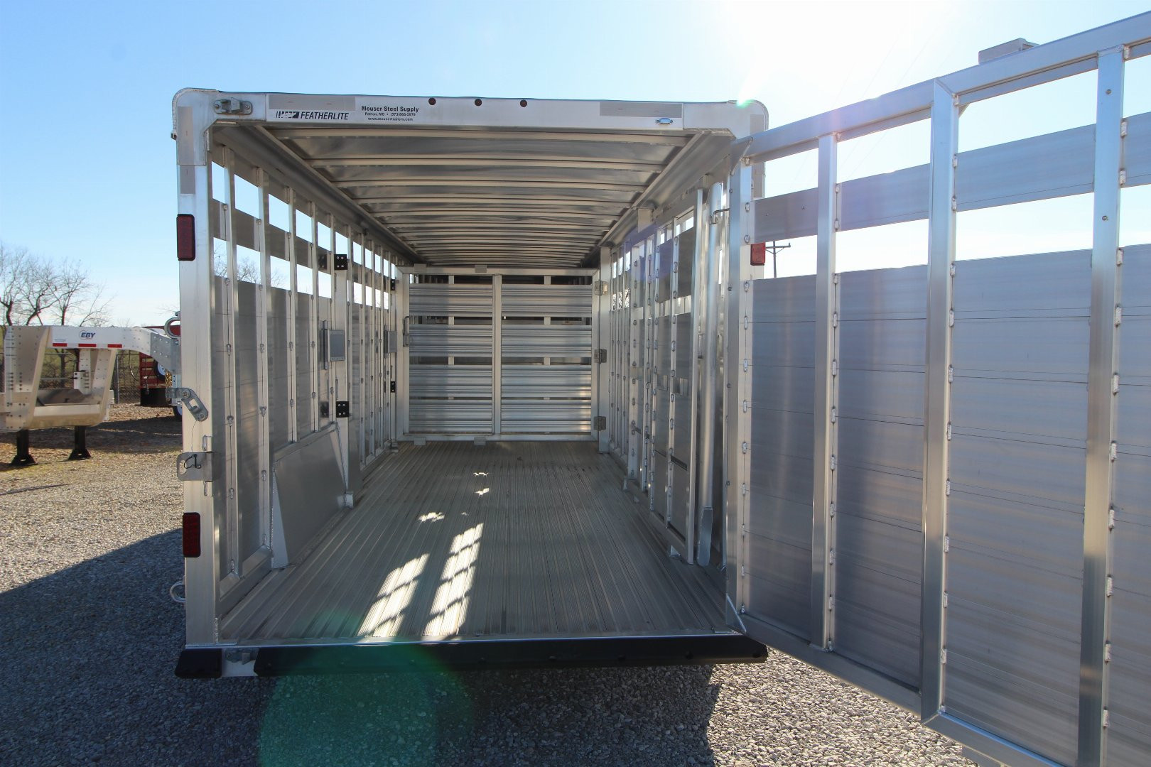 New 2025 Featherlite Trailers 8127-7024 Stock / Stock Combo Trailer