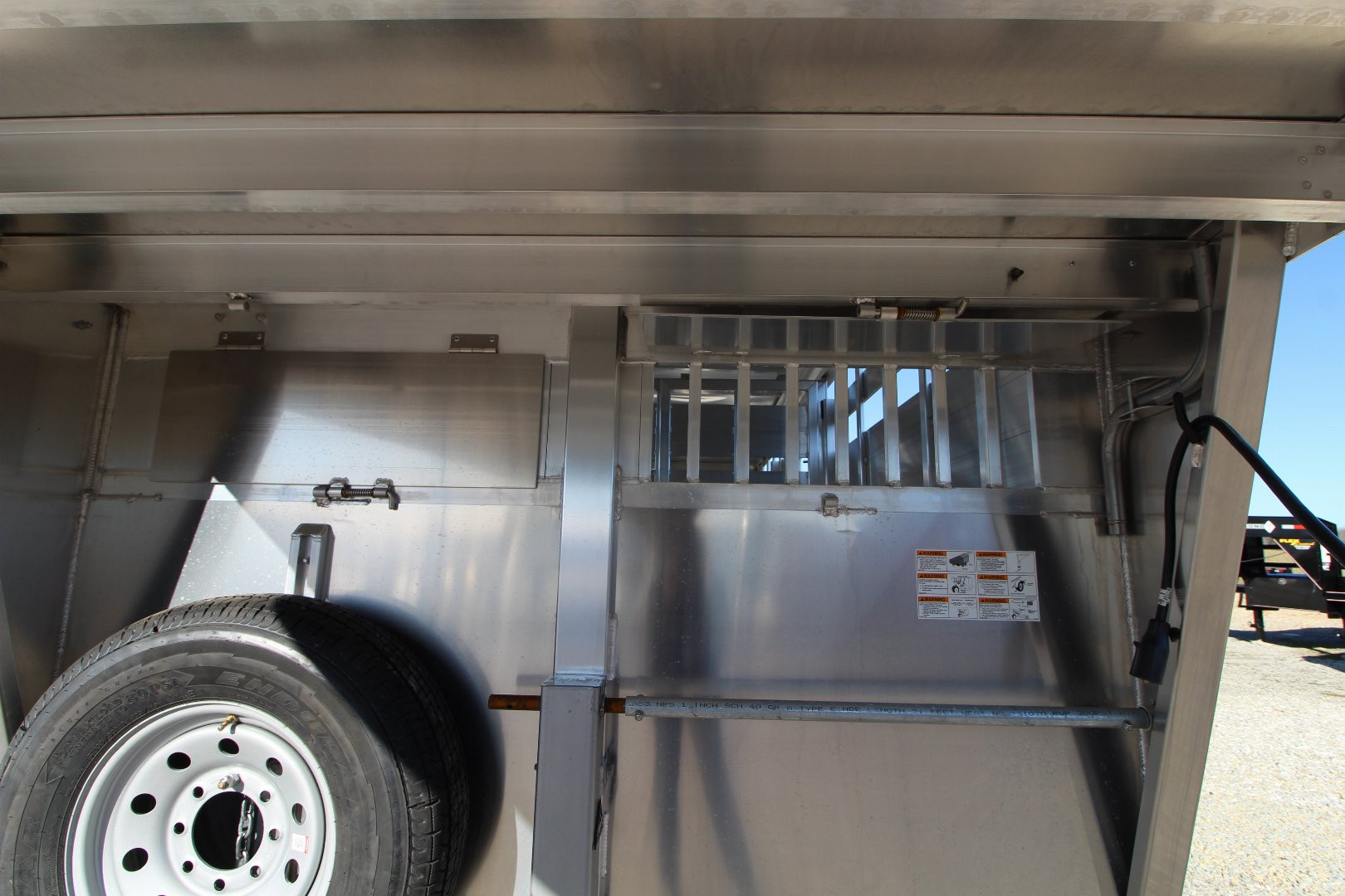 New 2025 Featherlite Trailers 8127-7024 Stock / Stock Combo Trailer