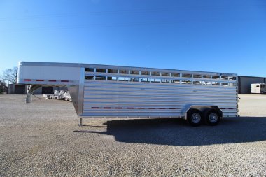 New 2025 Featherlite Trailers 8127-7024 Stock / Stock Combo Trailer