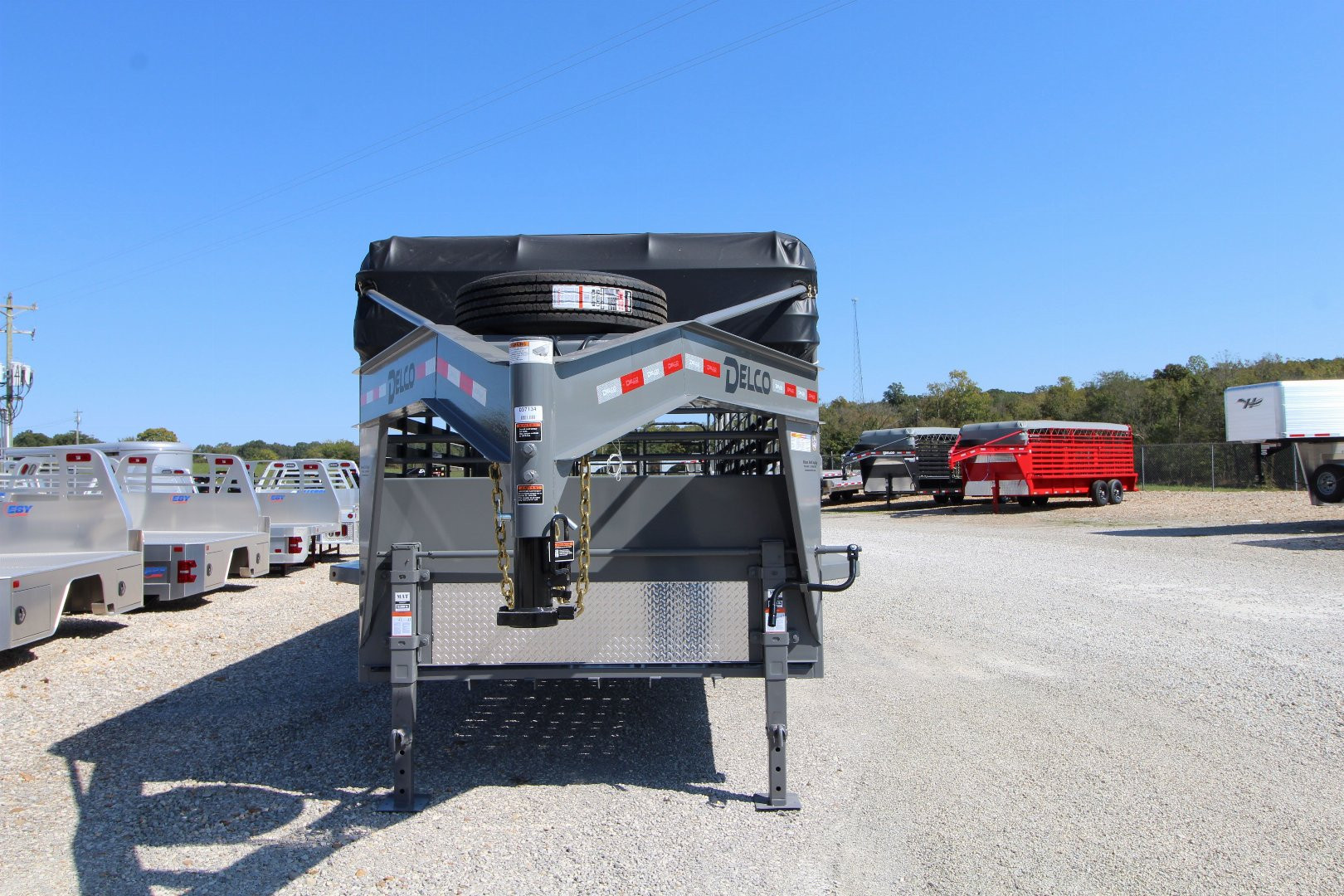 New 2025 Delco Trailers B832 Stock / Stock Combo Trailer