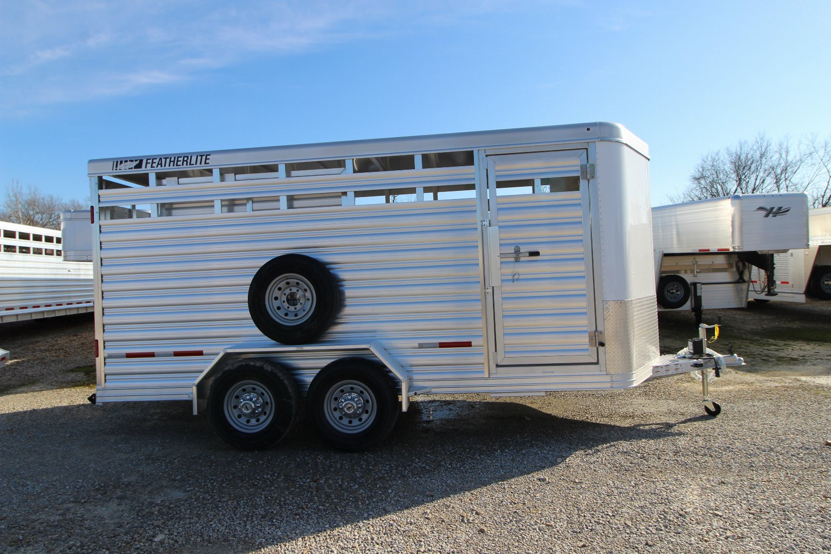 New 2025 Featherlite 8107-6716 Stock / Stock Combo Trailer