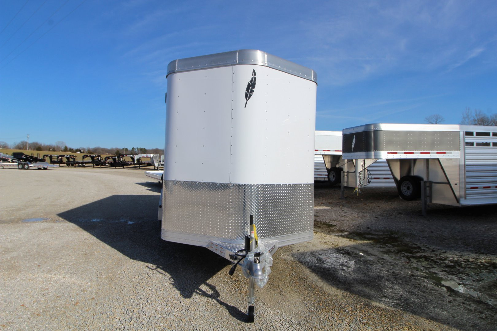 New 2025 Featherlite 8107-6716 Stock / Stock Combo Trailer