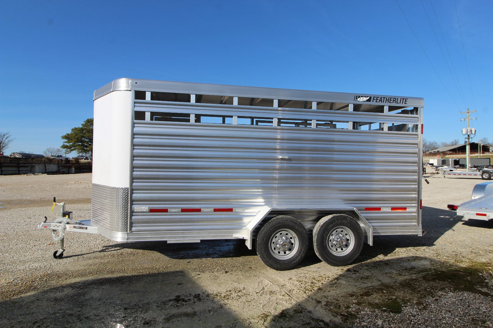 New 2025 Featherlite 8107-6716 Stock / Stock Combo Trailer