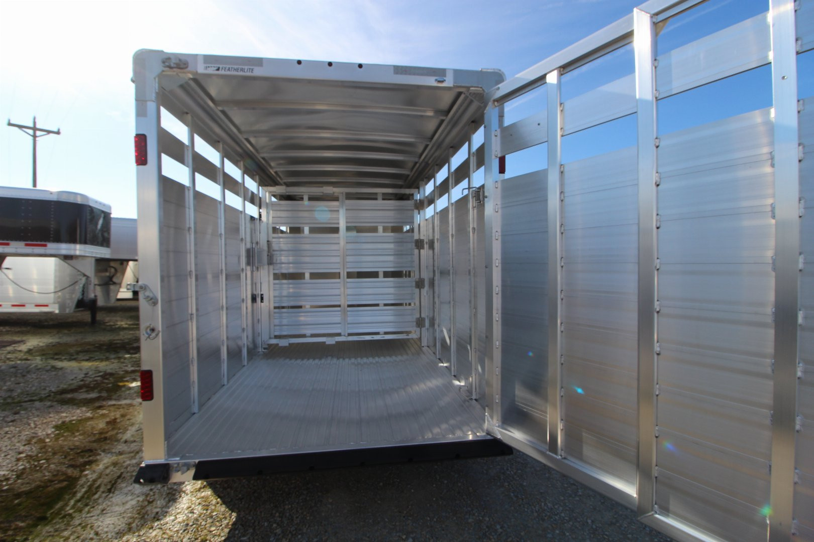 New 2025 Featherlite 8107-6716 Stock / Stock Combo Trailer