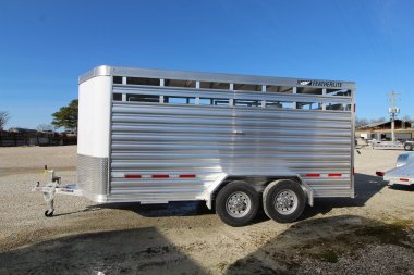 New 2025 Featherlite 8107-6716 Stock / Stock Combo Trailer