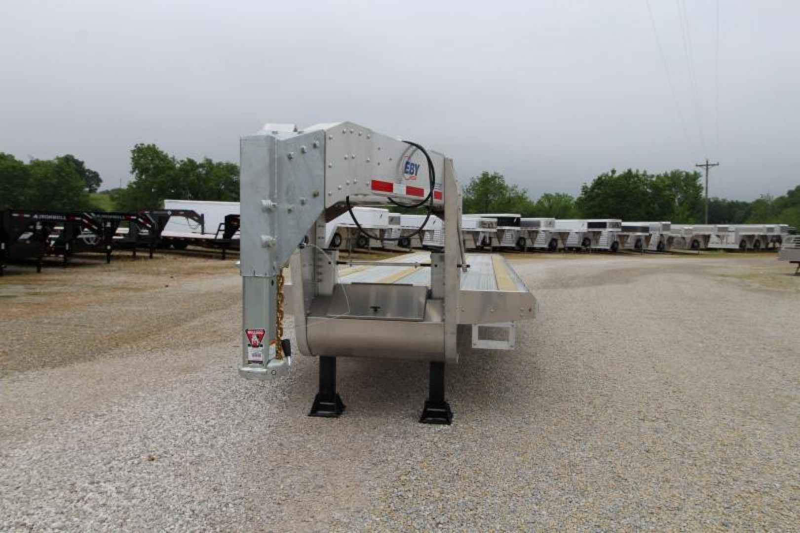 New 2023 EBY GN25K40 Flatbed Trailer