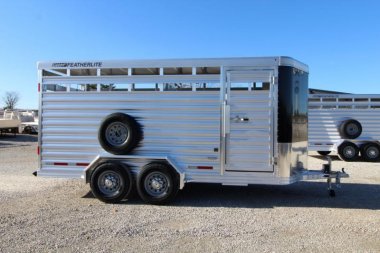New 2023 FEATHERLITE 8107-6716 Stock / Stock Combo Trailer