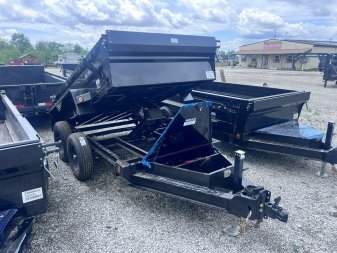 New 2026 IRON BULL 60X10 DUMP TRAILER W/52K AXLES