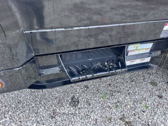 New 2025 IRON BULL 83X16 DUMP TRAILER W/ TRIPLE 7K AXLES AND 48" SIDES