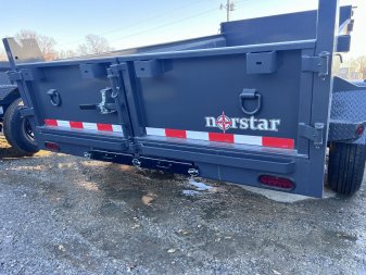 New 2025 NORSTAR 83X14 DUMP TRAILER W/20" SIDES