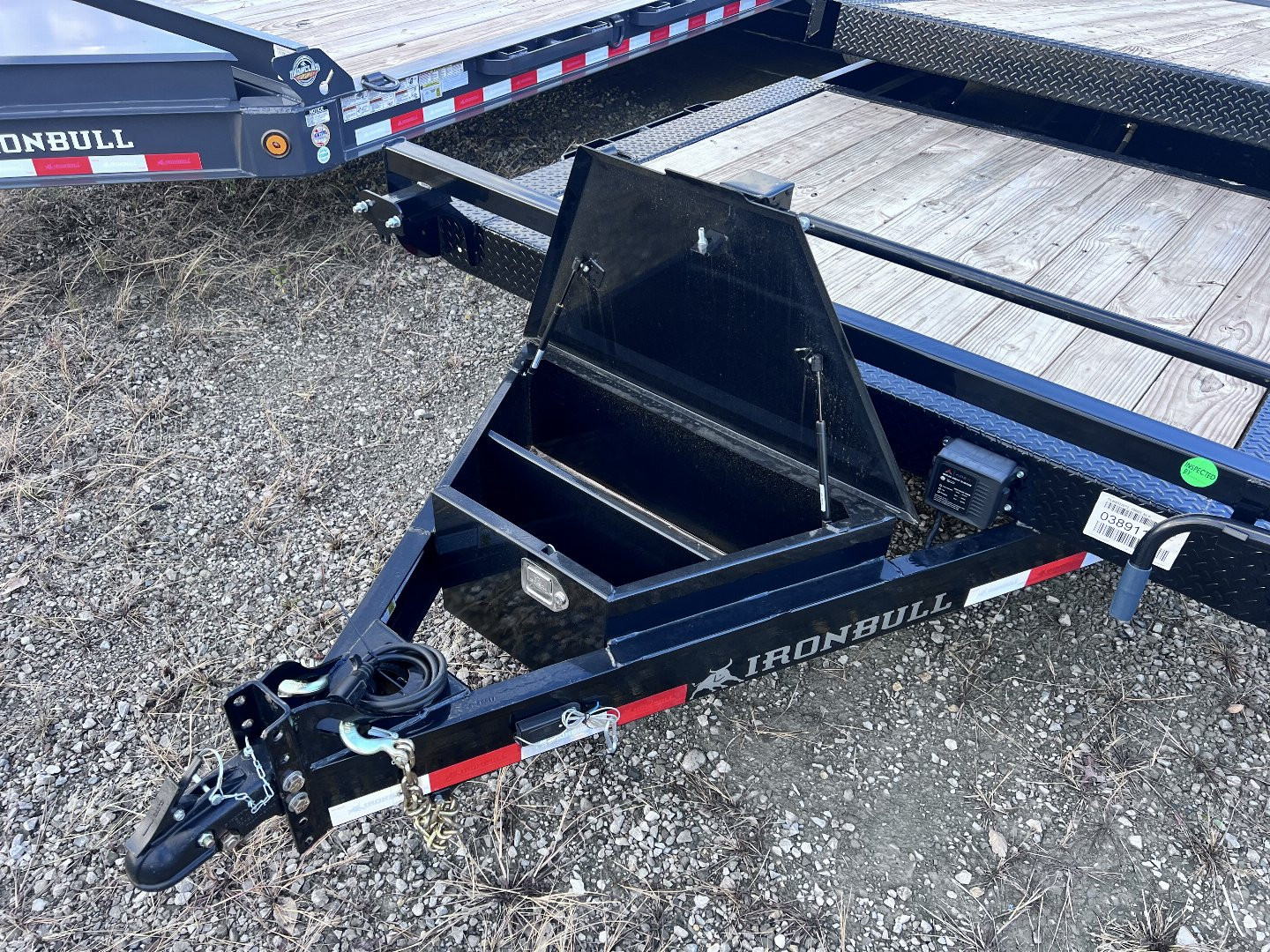 New 2024 IRON BULL 83X22 TILT EQUIPMENT TRAILER