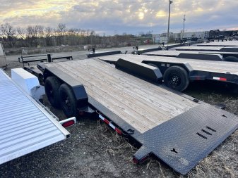 New 2024 IRON BULL 83X22 TILT EQUIPMENT TRAILER