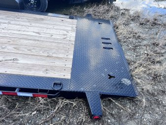 New 2024 IRON BULL 83X22 TILT EQUIPMENT TRAILER