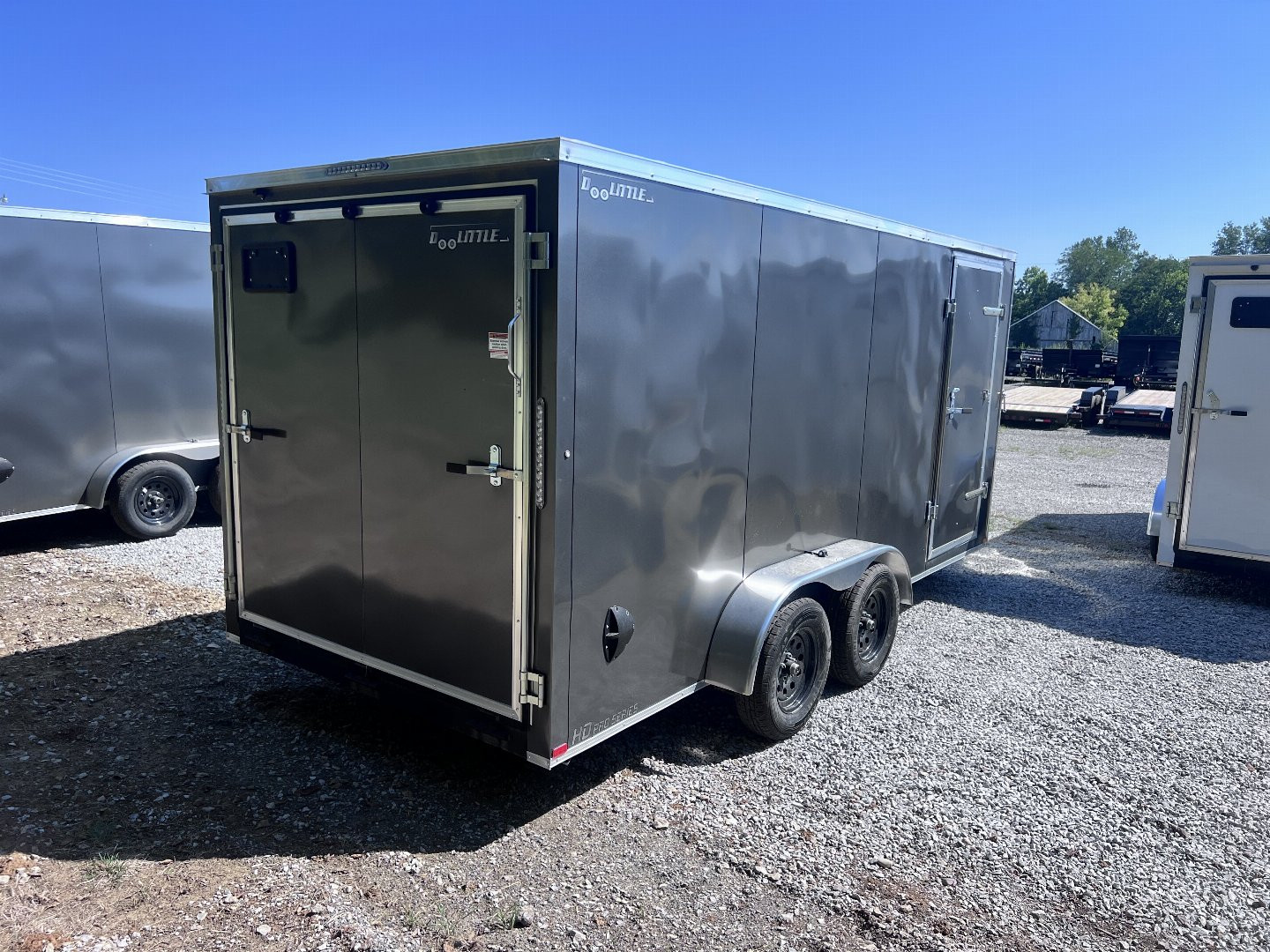 New 2025 DOOLITTLE 7X16X6.5 ENCLOSED CARGO TRAILER