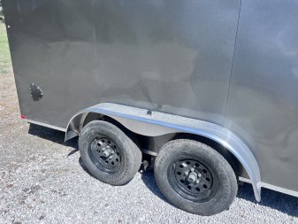 New 2025 DOOLITTLE 7X16X6.5 ENCLOSED CARGO TRAILER