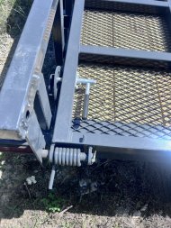 New 2024 IRON BULL 83X18 UTILITY TRAILER W/TANDEM AXLES AND 2 BRAKES