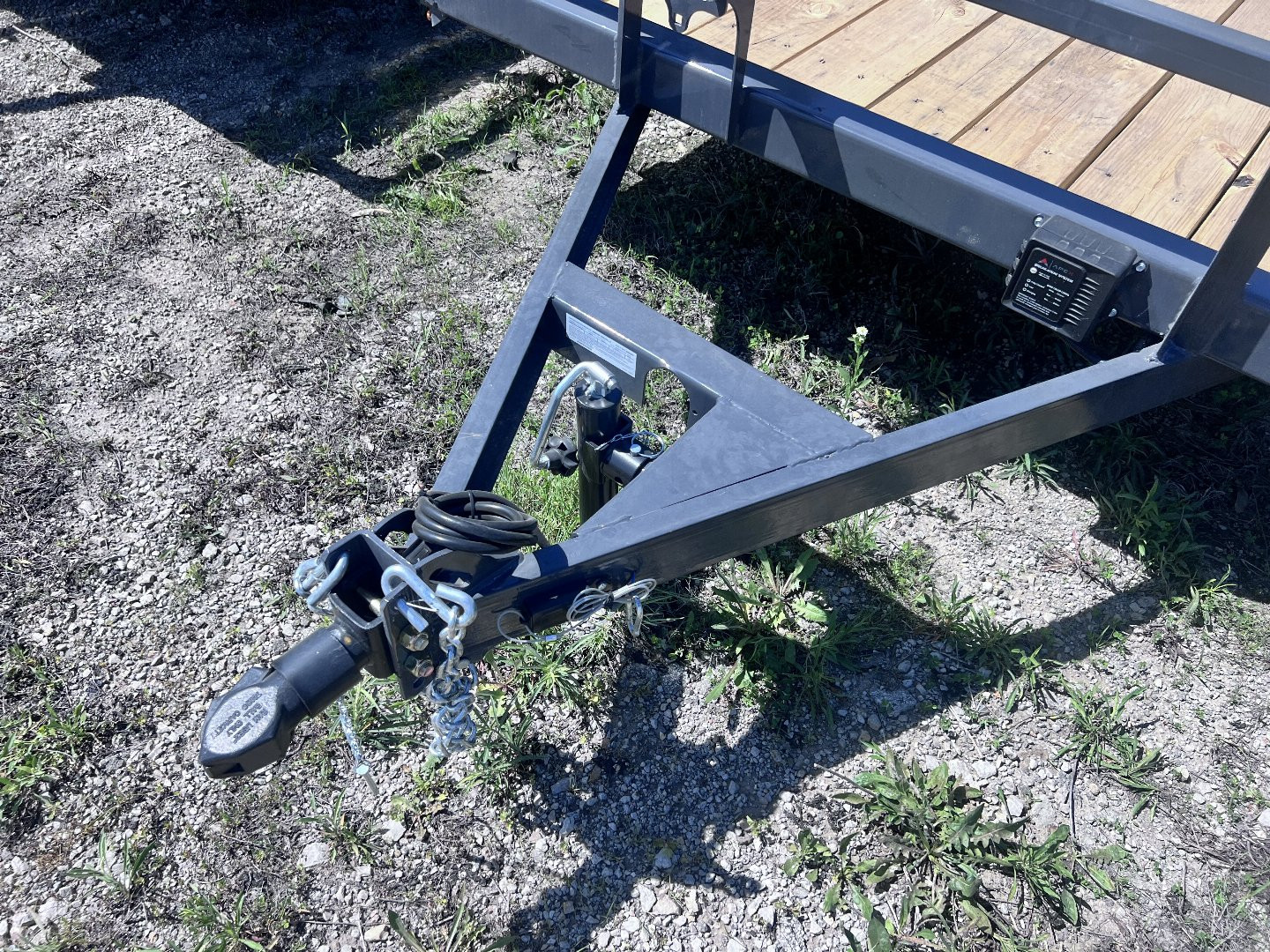 New 2024 IRON BULL 83X18 UTILITY TRAILER W/TANDEM AXLES AND 2 BRAKES