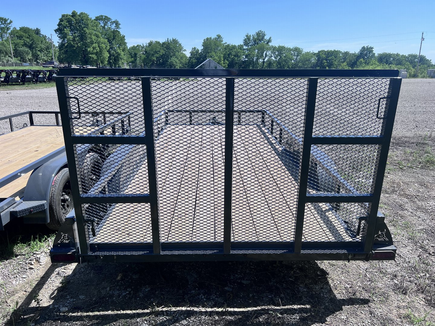 New 2024 IRON BULL 83X18 UTILITY TRAILER W/TANDEM AXLES AND 2 BRAKES