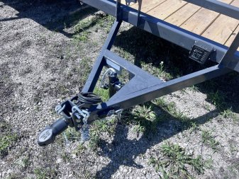 New 2024 IRON BULL 83X18 UTILITY TRAILER W/TANDEM AXLES AND 2 BRAKES