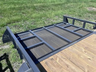 New 2024 IRON BULL 83X18 UTILITY TRAILER W/TANDEM AXLES AND 2 BRAKES