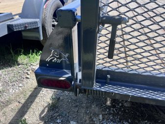 New 2024 IRON BULL 83X18 UTILITY TRAILER W/TANDEM AXLES AND 2 BRAKES
