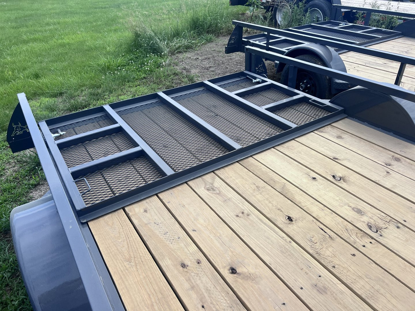 New 2024 IRON BULL 83X12 UTILITY TRAILER W/SINGLE AXLE AND BRAKE