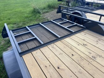 New 2024 IRON BULL 83X12 UTILITY TRAILER W/SINGLE AXLE AND BRAKE