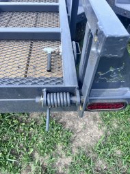 New 2024 IRON BULL 83X12 UTILITY TRAILER W/SINGLE AXLE AND BRAKE