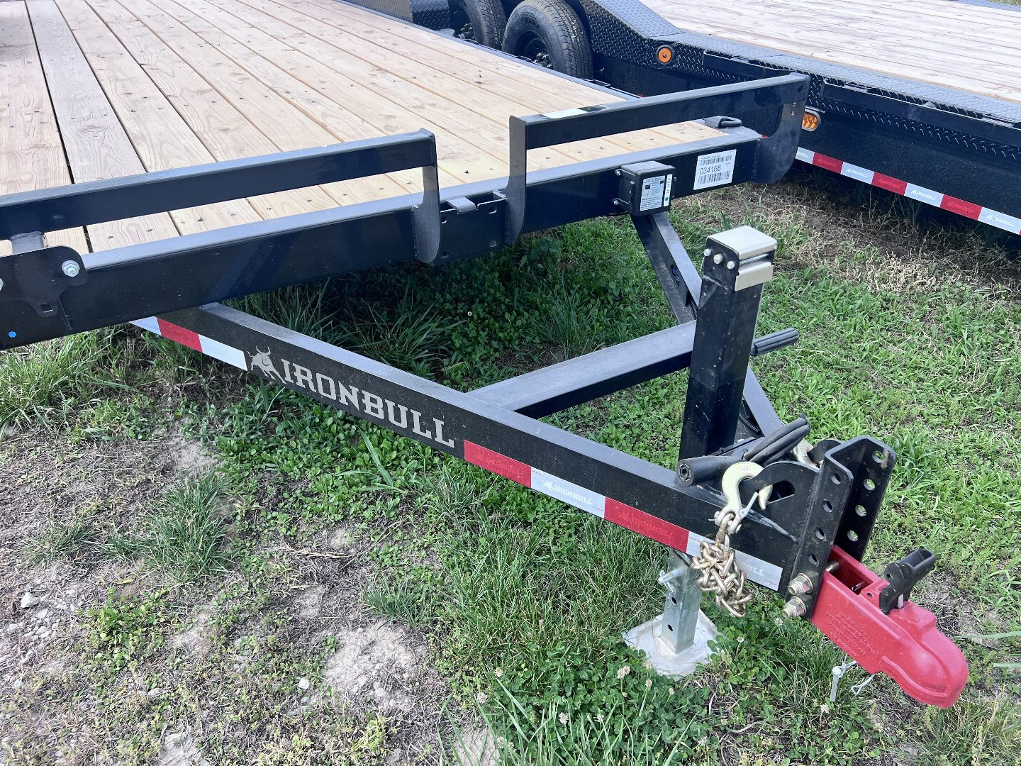New 2024 IRON BULL 83X20 EQUIPMENT CAR HAULER TRAILER W/ 52K AXLES