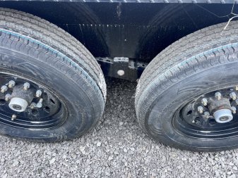New 2024 IRON BULL 102X22 GOOSENECK EQUIPMENT TRAILER W/ DRIVE OVER FENDERS