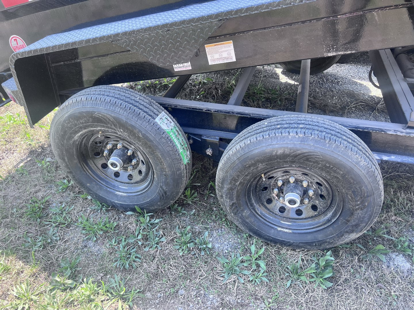 New 2024 IRON BULL 83 X 14 GOOSENECK DUMP TRAILER W/ 36" SIDES