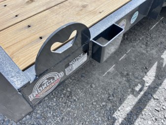 New 2023 IRON BULL 83X14 UTILITY TRAILER W/TANDEM AXLES AND 2 BRAKES