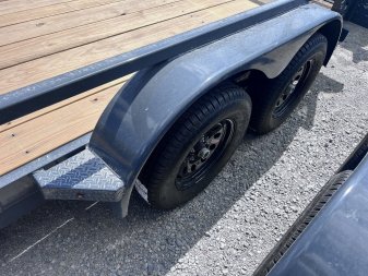 New 2023 IRON BULL 83X14 UTILITY TRAILER W/TANDEM AXLES AND 2 BRAKES