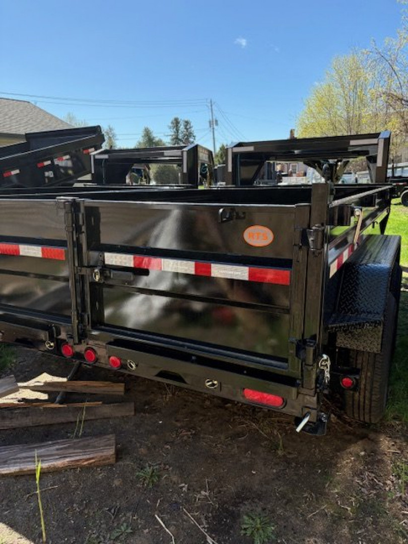 New 2025 PJ TRAILERS 83" x 12' Gooseneck Dump Trailer - 15K GVW