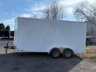 New 2025 Cross Trailers CTB 7X16 Tandem Axle Cargo / Enclosed Trailer